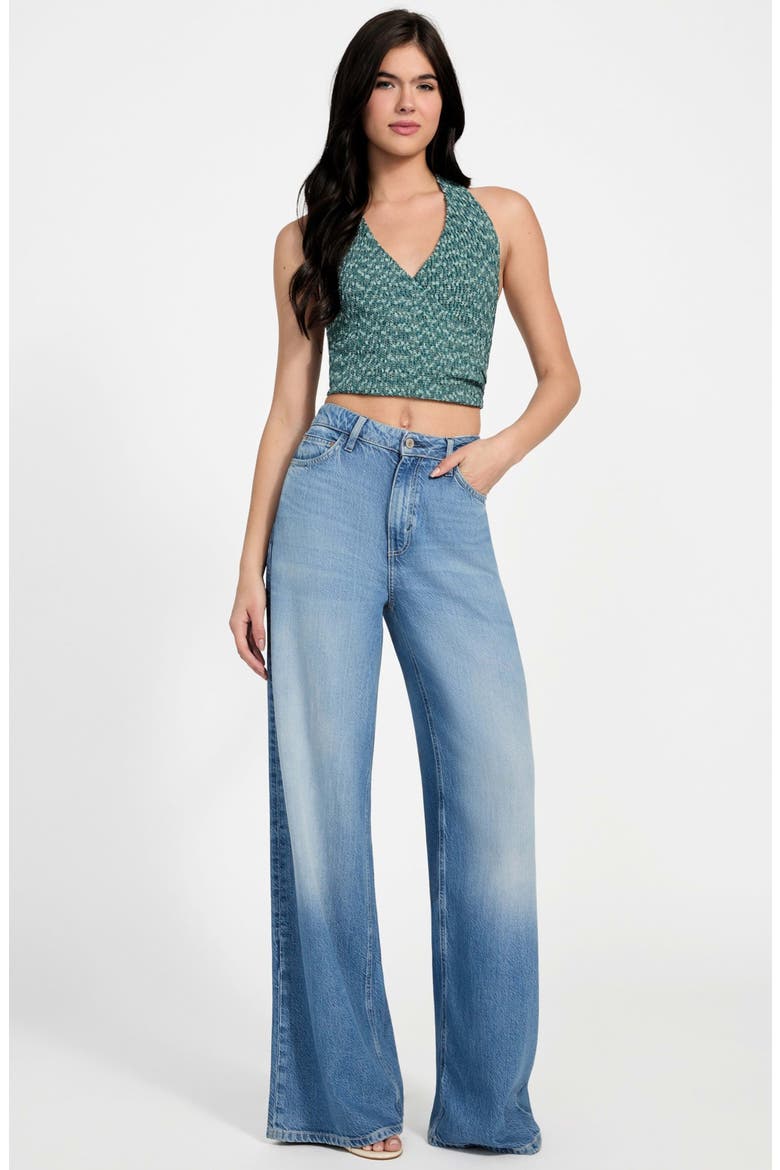 Naleny Knit Halter Top, Alternate, color, FORBIDDEN FOREST MULTI