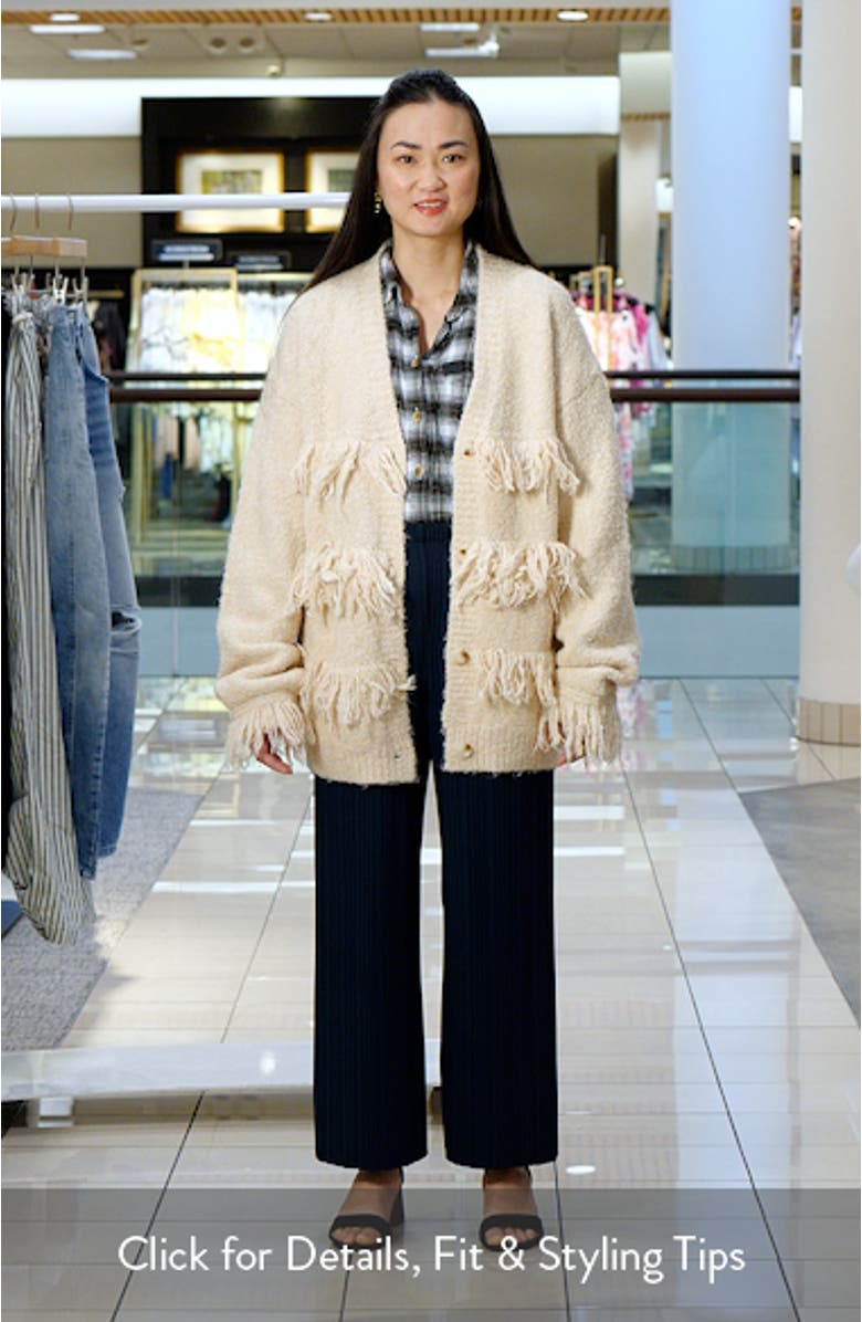Fringe Cardigan, sales video thumbnail