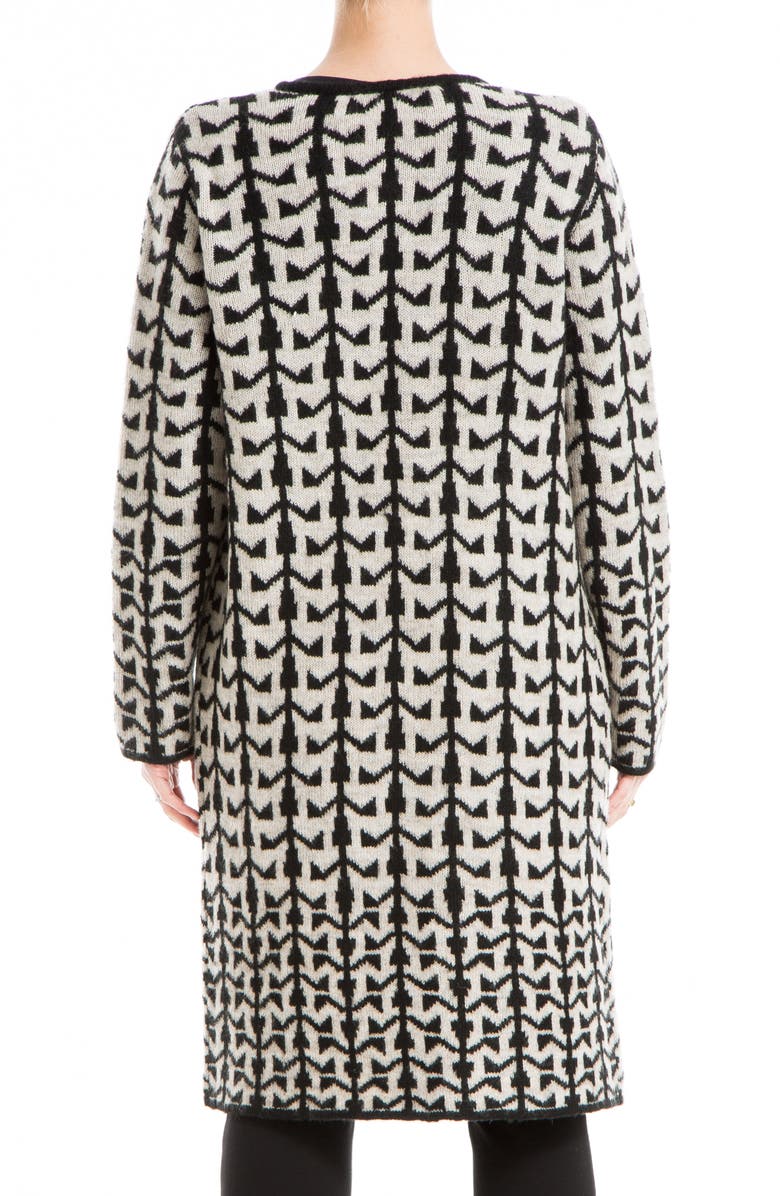 MAX STUDIO Open Front Sweater Coat, Alternate, color, 