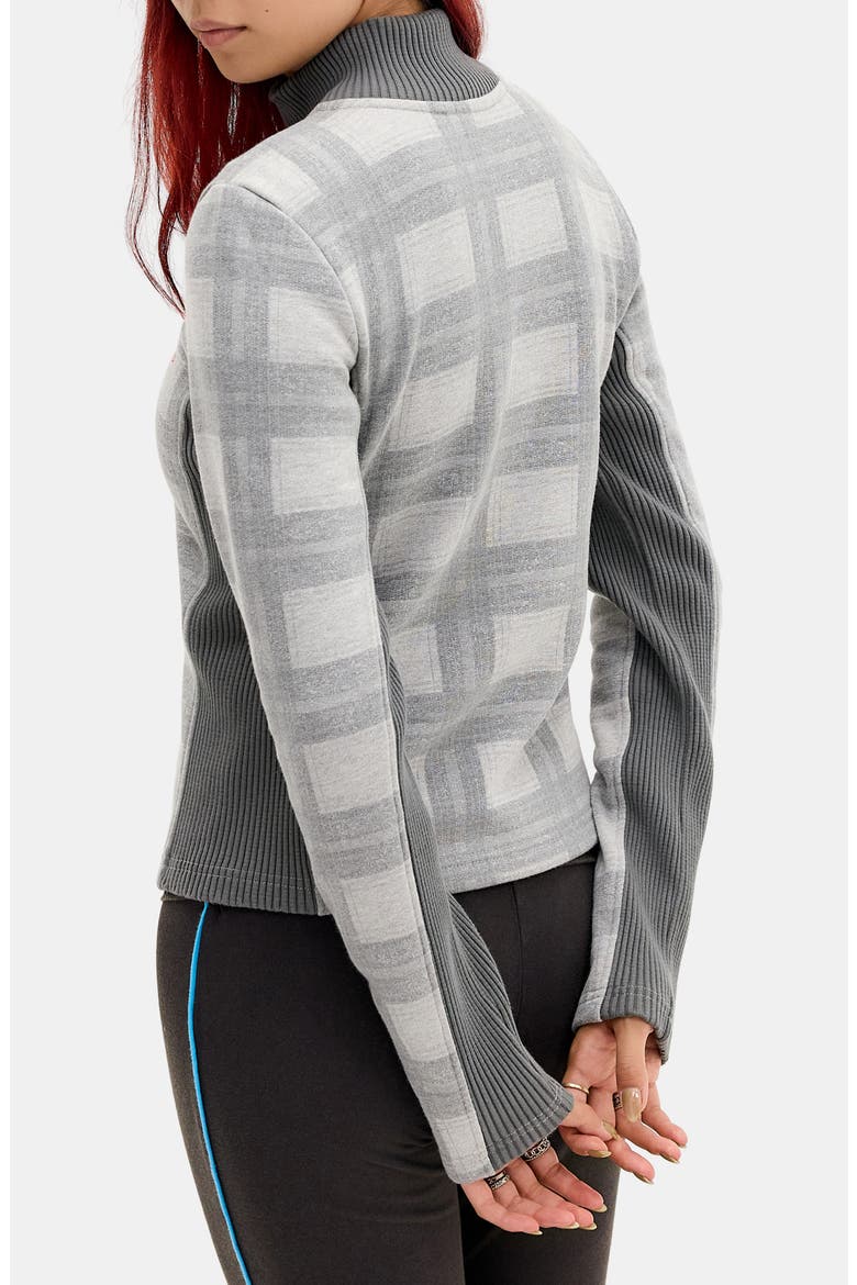 Trip Full Zip Track Jacket, Alternate, color, GREY PATTERN