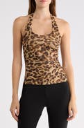 AFRM Madeline Scoop Neck Halter Top