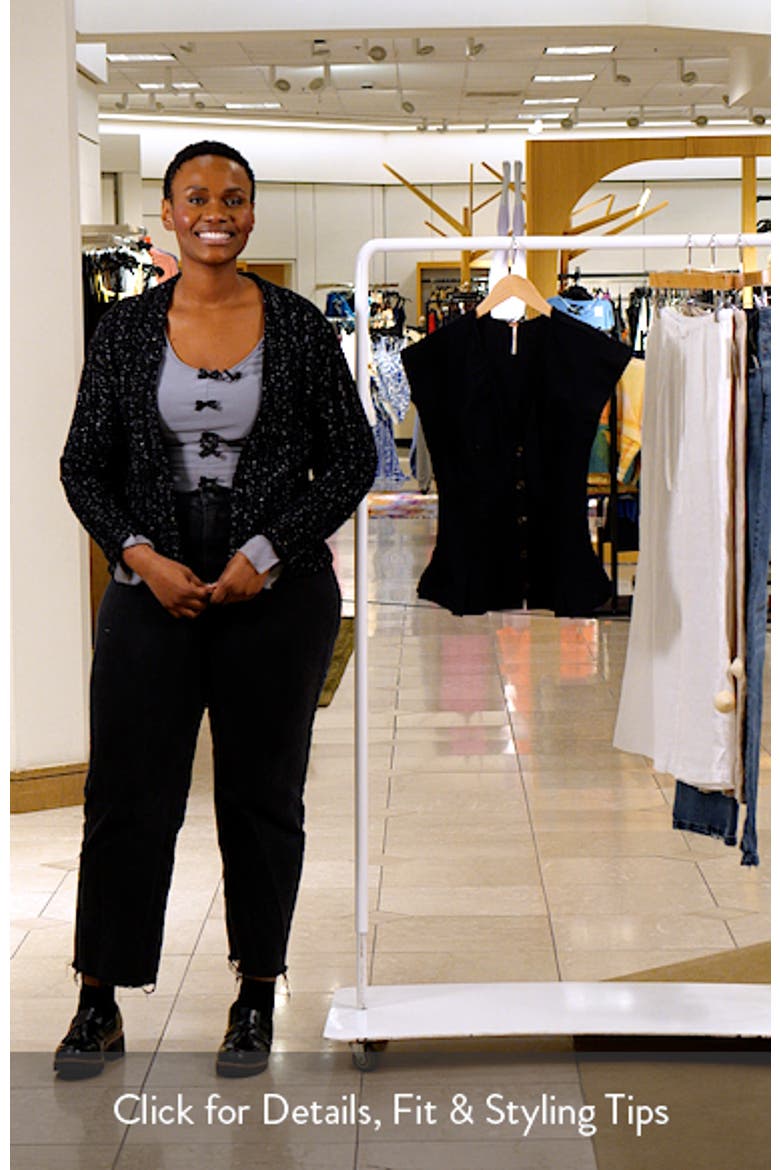 Dylan Peplum Vest video