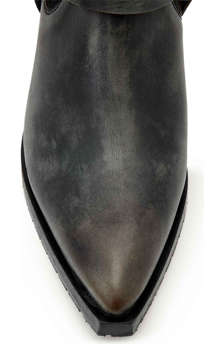 AllSaints Maisy Western Bootie, Alternate, color, Dark Brown