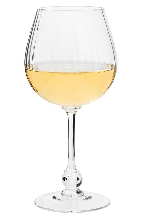 Juliska Nell Wine Glass In Clear