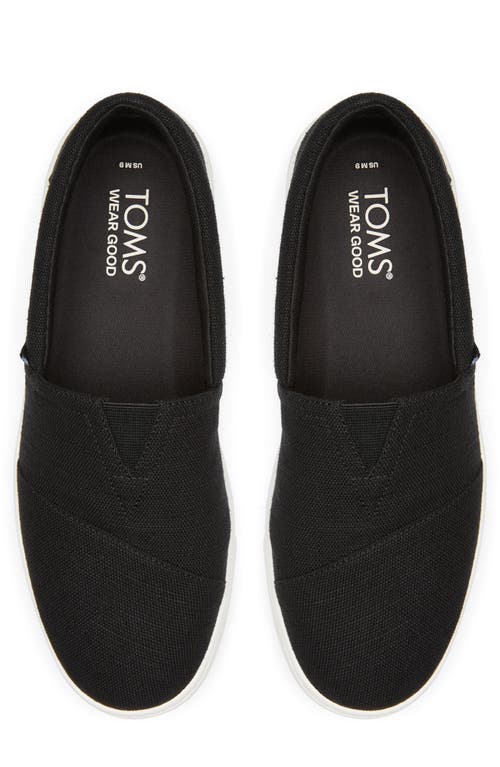 Toms Alpargata Rover Slip-on Sneaker In Black