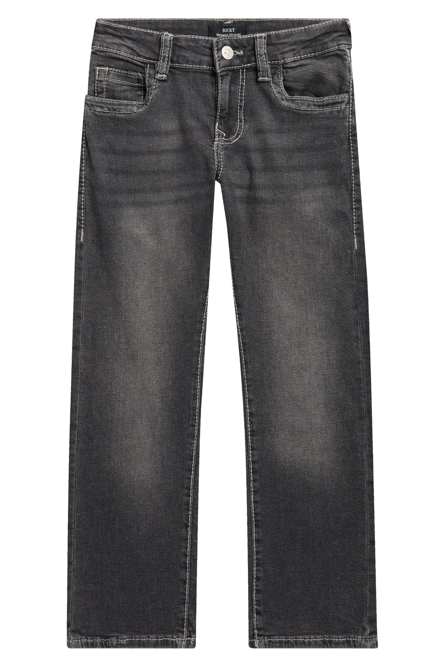 Religious Core Values True Religion Kids' Core Ricky Straight Leg Jeans | Nordstromrack