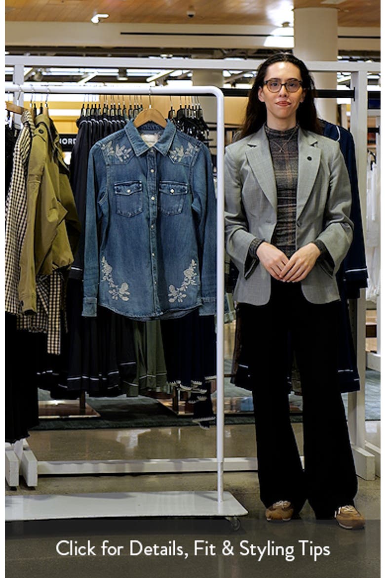 Embroidered Denim Shirt video