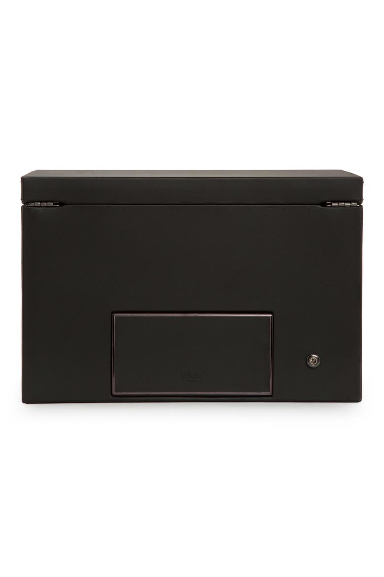 Axis Double Watch Winder with Storage, Alternate, color, POWDER COAT