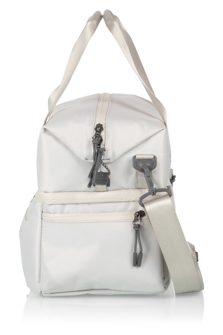 Tarana Lunch Cooler Tote Bag & Utensils, Alternate, color, GRAY