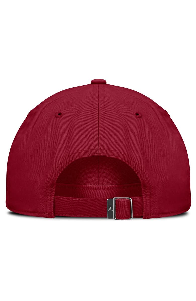 Jordan Brand Men's Jordan Brand Crimson Oklahoma Sooners Club Campus Adjustable Hat, Alternate, color, Crimson
