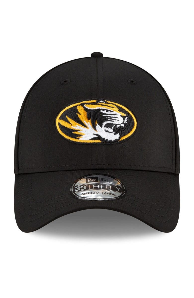 New Era Men's New Era Black Missouri Tigers Campus Preferred 39THIRTY Flex Hat, Alternate, color, 