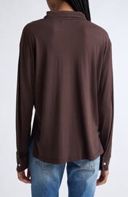 EMILY DAWN LONG Hushpuppy Cotton Polo