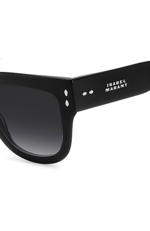 Isabel Marant 53mm Square Sunglasses In Black