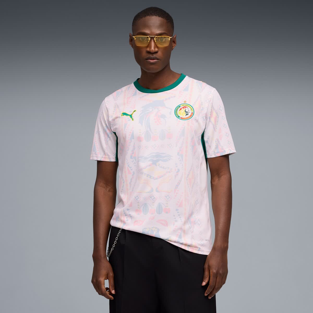 Men's Puma White Senegal National Team 2026 Home Replica Jersey