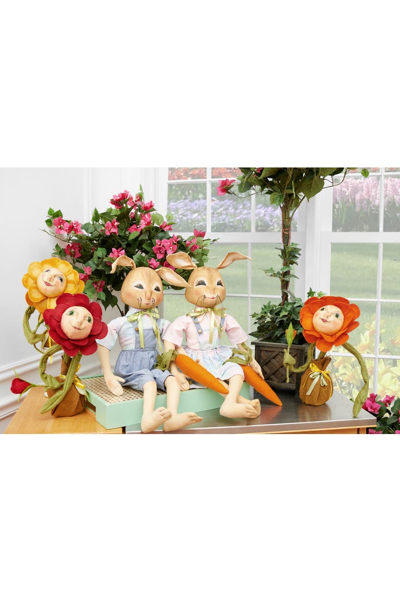 Buttercup Sunflower Joe Spencer Gathered Traditions Figurine, Alternate, color, Yellow