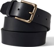 Lands' End Leather Jean Belt
