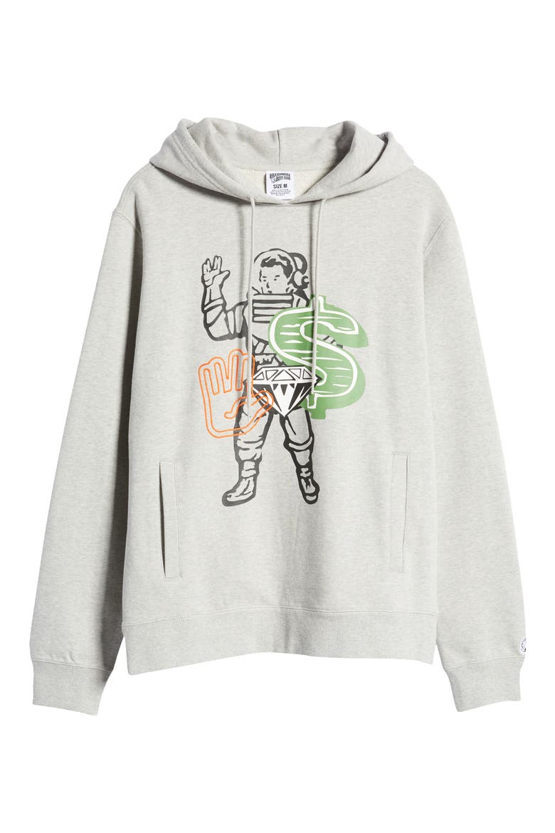 Men's BB Icon Hoodie, Alternate, color, HEATHER GREY