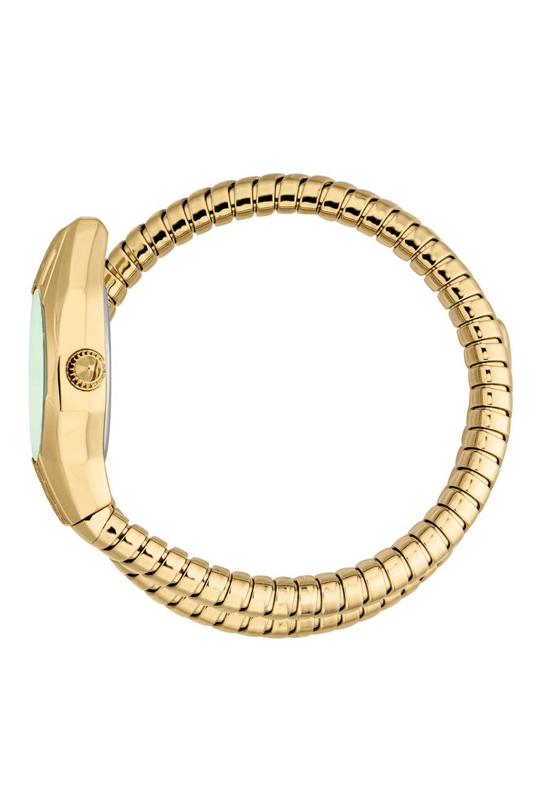 Vivace Snake Wraparound Bracelet Watch, 22.5mm x 32.5mm, Alternate, color, GOLD