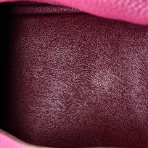 Pre-owned Hermes  Hermes Lindy Bag Clemence 26 In Pink