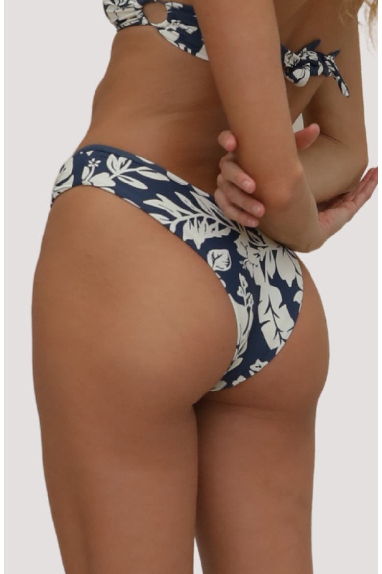 Ona Cinched Ring Bikini Bottoms, Alternate, color, HIBISCO