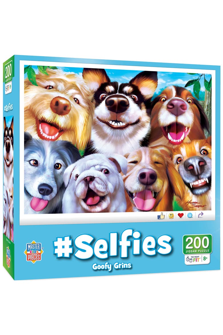 Goofy Grins 200 Piece Jigsaw Puzzle, Main, color, Multicolor