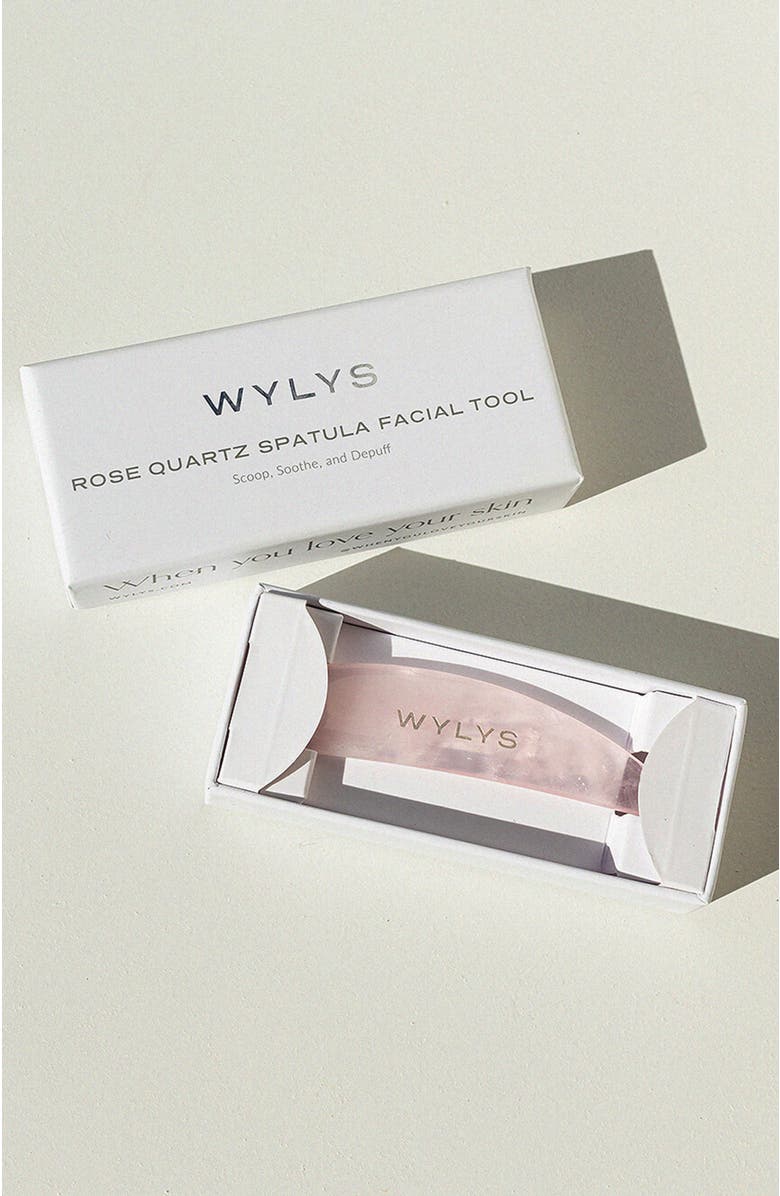 WYLYS Rose Quartz Spatula Facial Tool, Alternate, color, NO COLOR