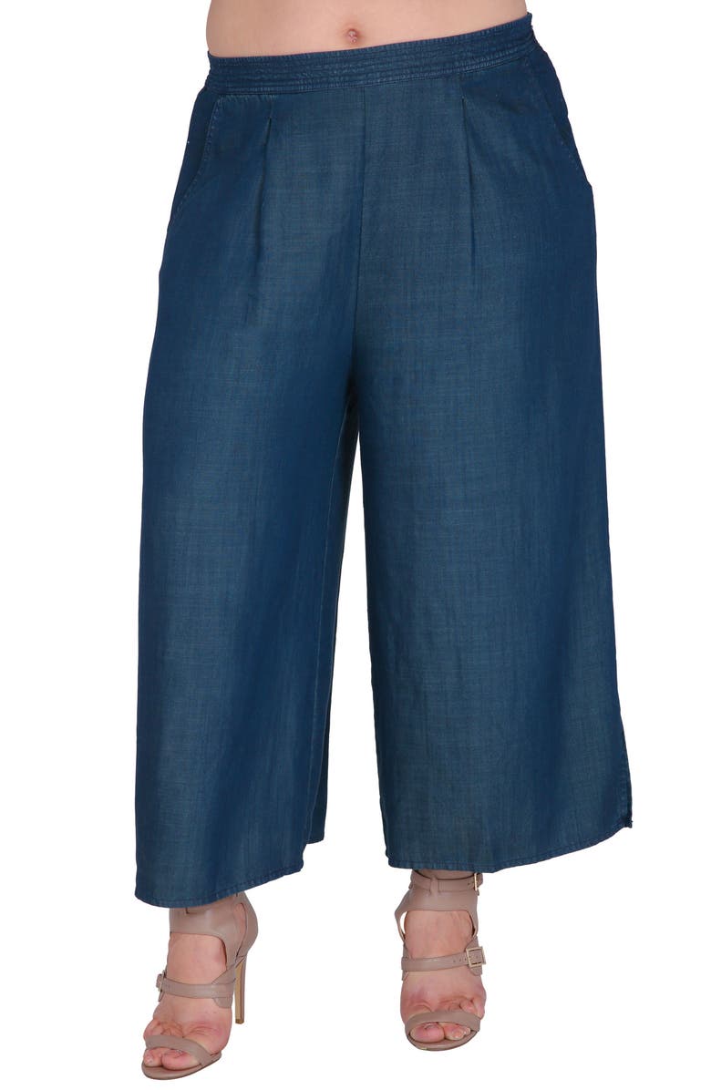 Standards & Practices Diana Tencel<sup>®</sup> Palazzo Pants, Main, color, Blue
