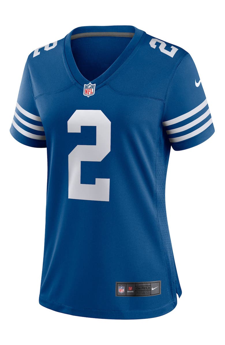 Nike Women's Nike Carson Wentz Royal Indianapolis Colts Alternate Game Jersey, Main, color, 
