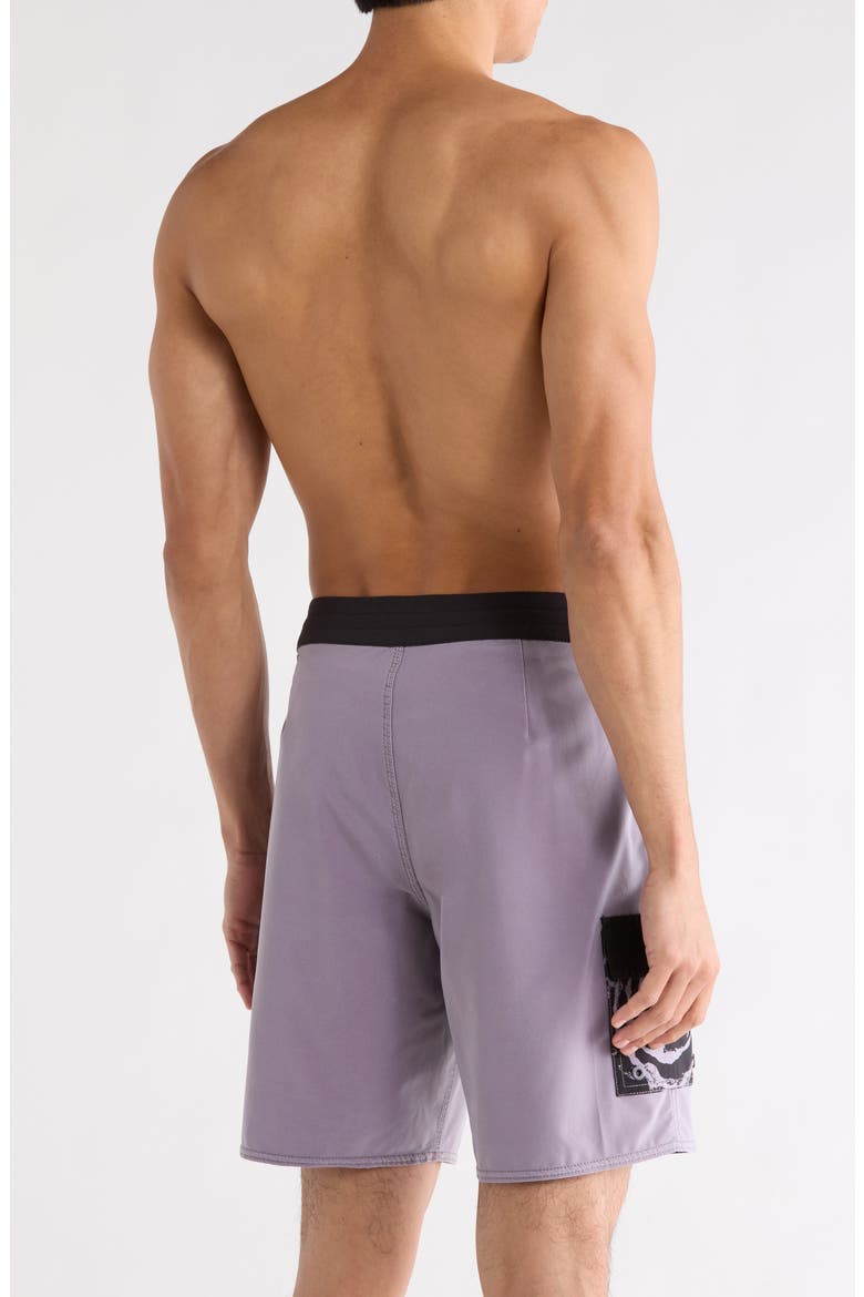 Festival Lo Tide Board Shorts, Alternate, color, LAVA