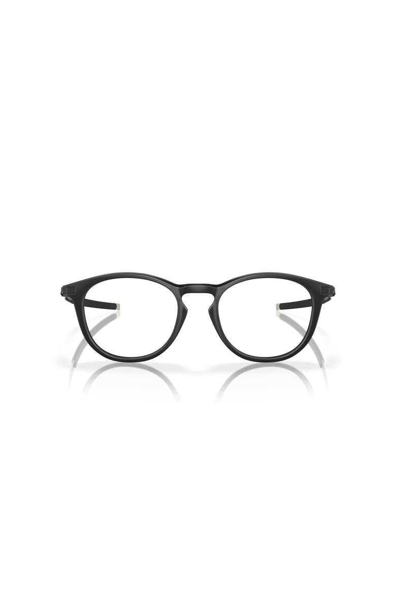 Oakley 52mm Round optical glasses, Alternate, color, Black