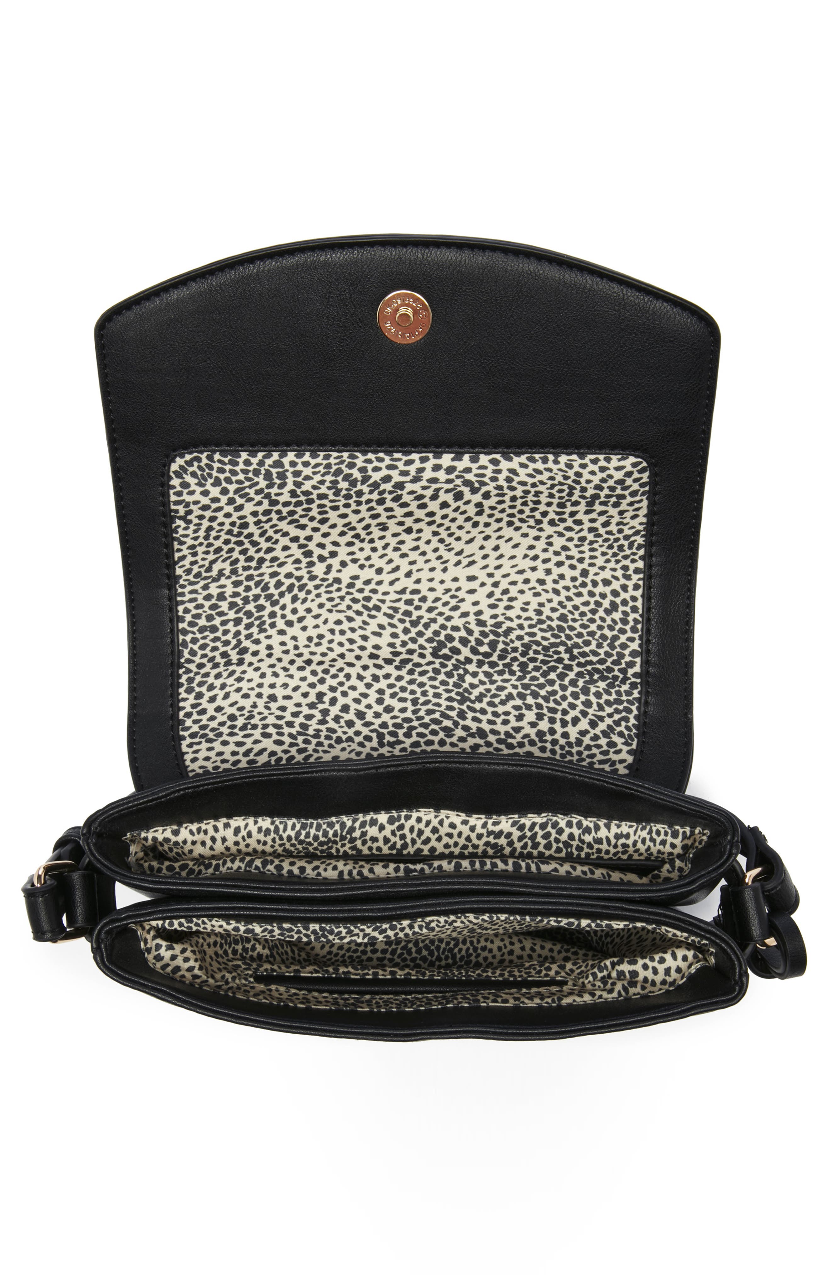 Sole Society Daisa Faux Leather Crossbody Bag, Alternate, color, 