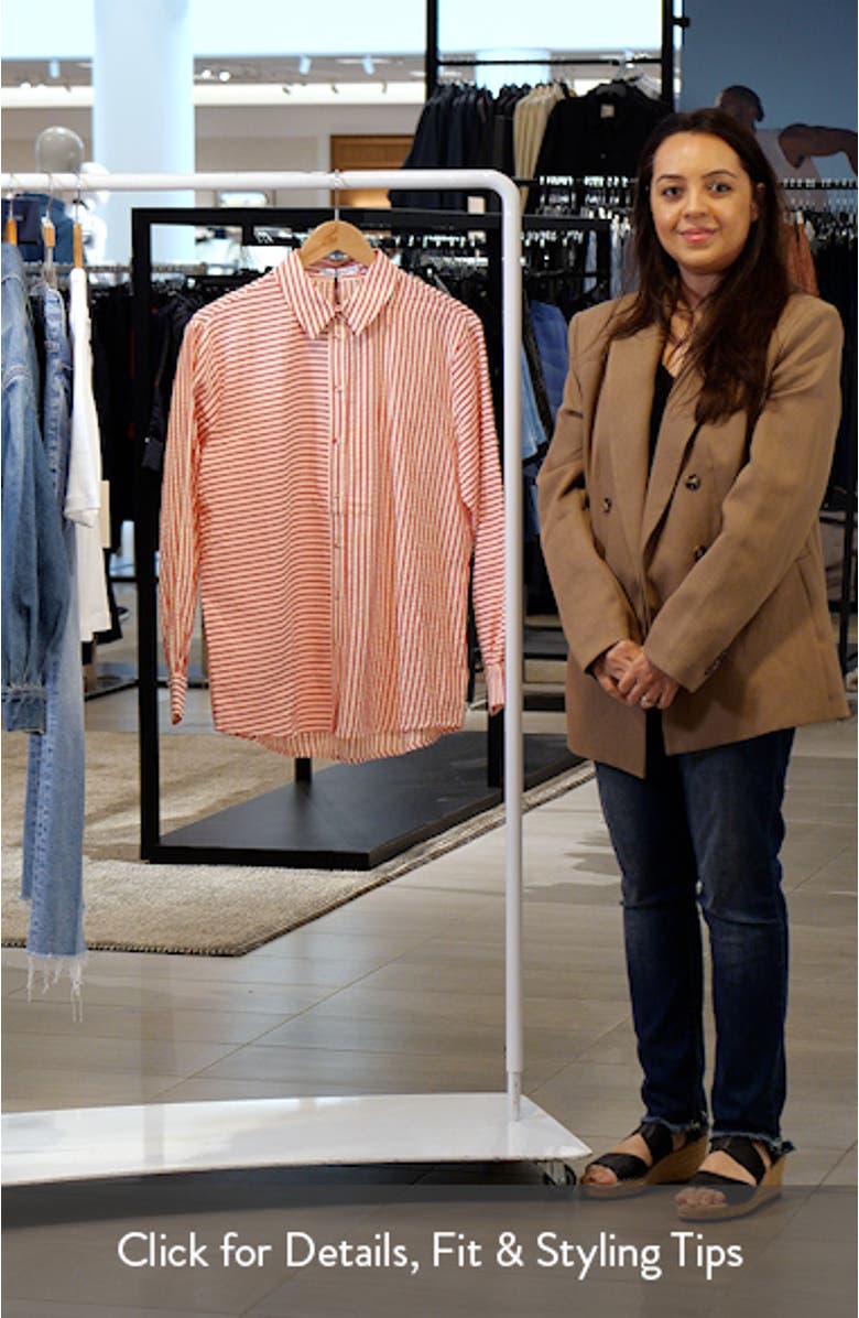 Audrey Stripe Shirt, sales video thumbnail