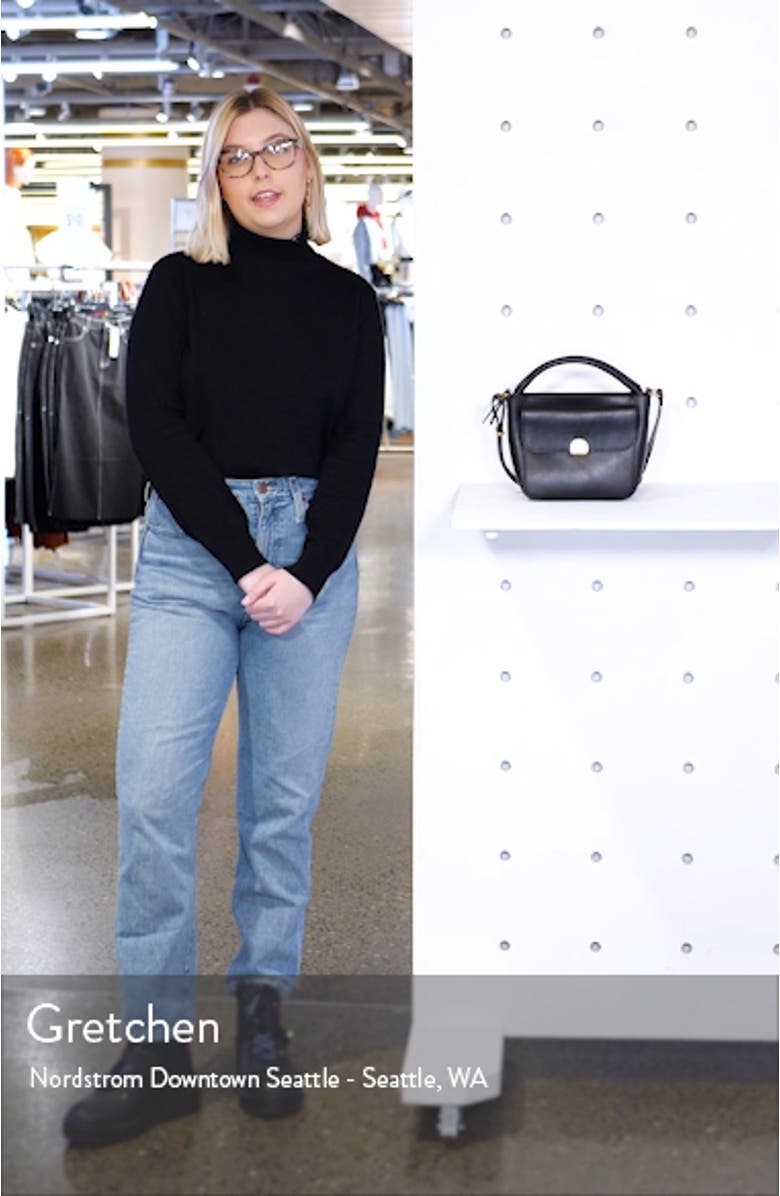 The Mini Abroad Leather Crossbody Bag, sales video thumbnail