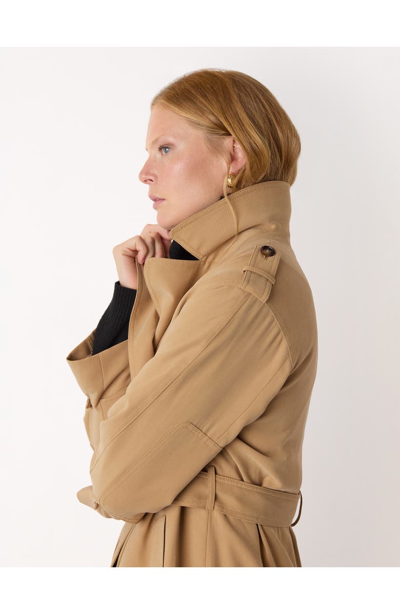 Whistles Riley Trench Coat, Alternate, color, Neutral