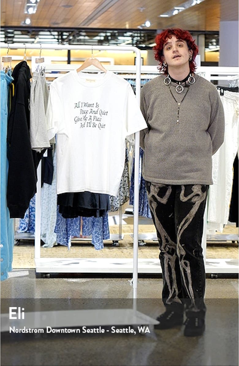 Haiku Cotton Graphic T-Shirt, sales video thumbnail