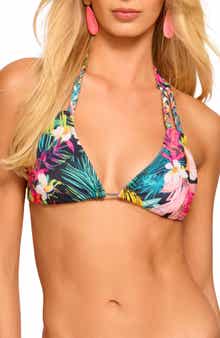Ramy Brook Palm Jane Halter Bikini Top