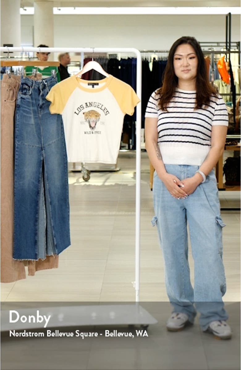 Los Angeles Colorblock Graphic T-Shirt, sales video thumbnail