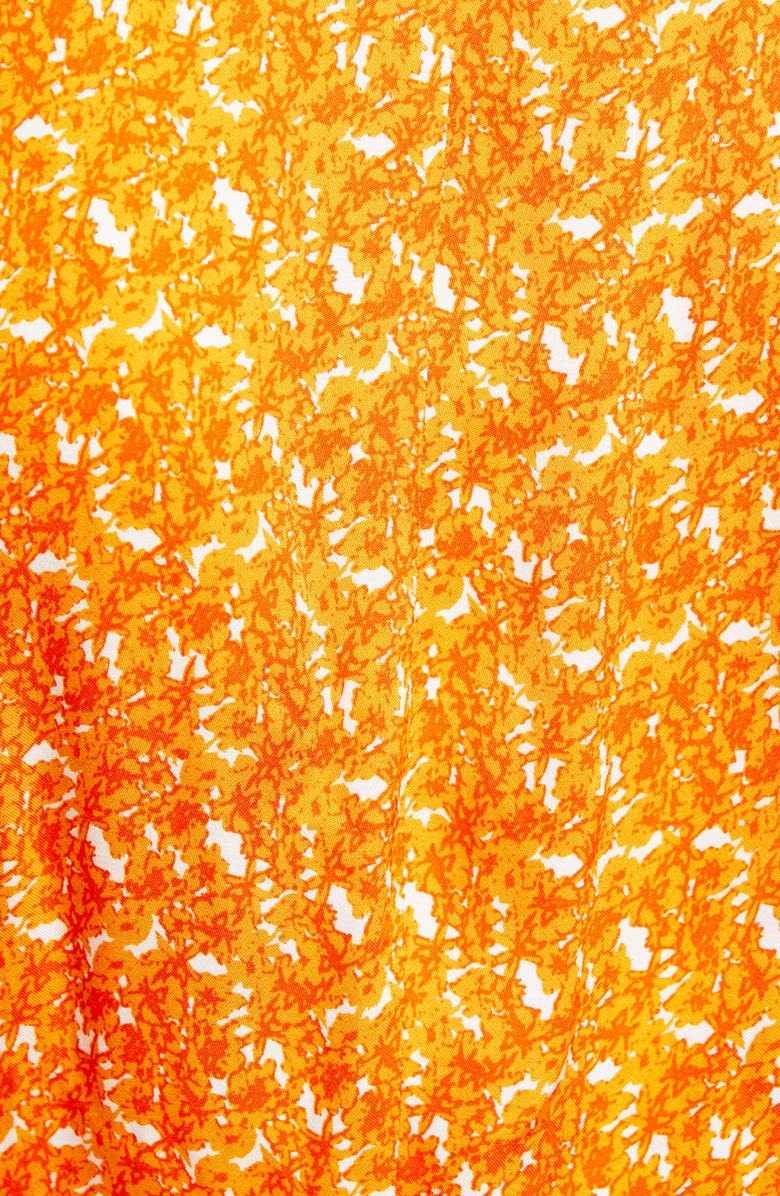 Rodebjer Kweller Floral Print Midi Wrap Dress, Alternate, color,