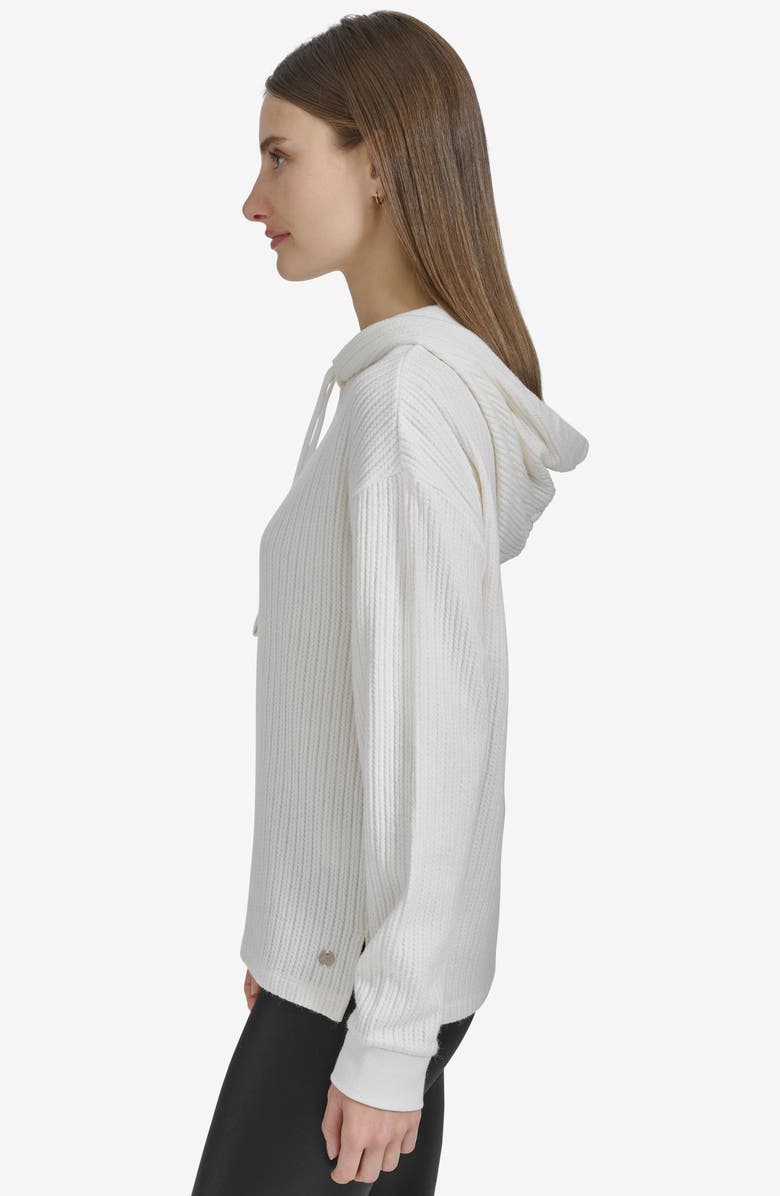 Andrew Marc Sport Braid Textured Hoodie, Alternate, color, 