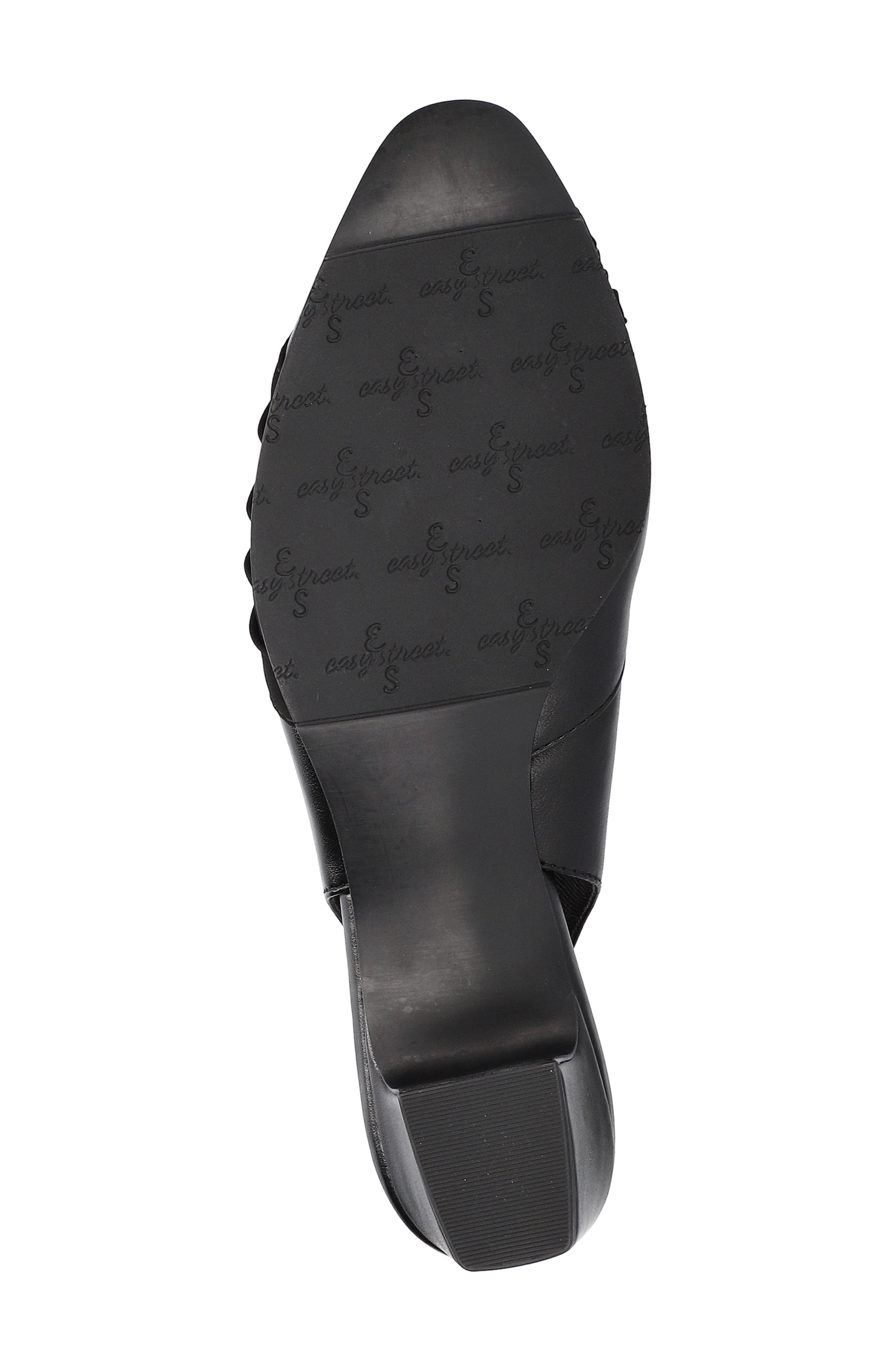 EASY STREET Bates Slingback Pump - Multiple Widths Available, Alternate, color, Black