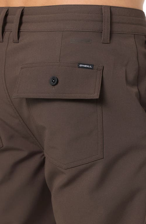 O'neill Recon Water Repellent Hybrid Pants In Brown
