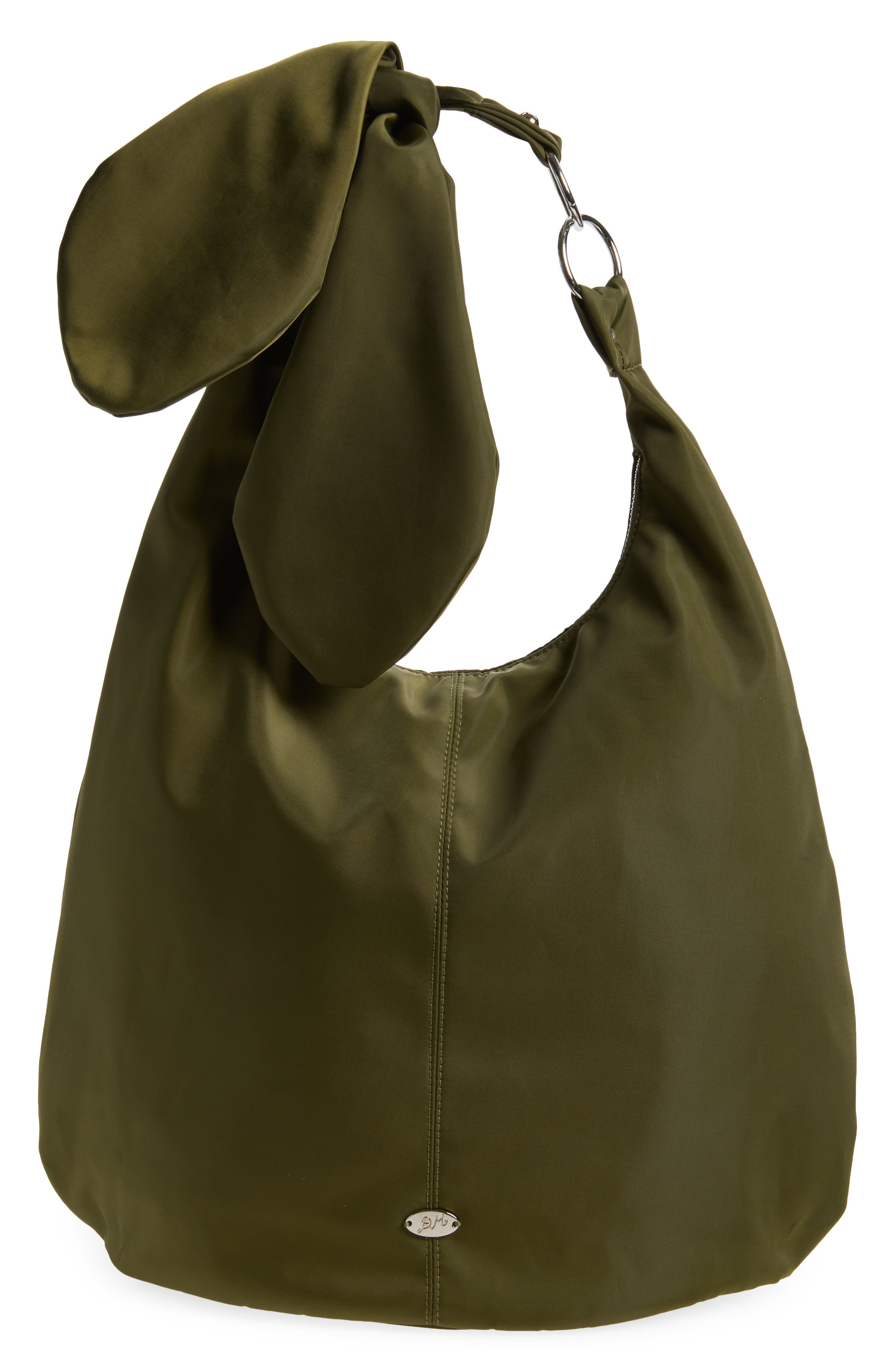 Gene Oversized Hobo Bag, Main, color, OLIVE