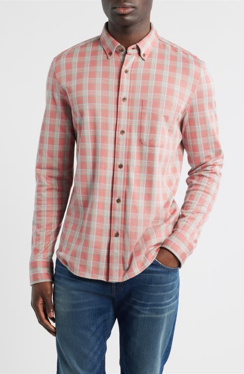 Coastline Knit Button-Down Shirt