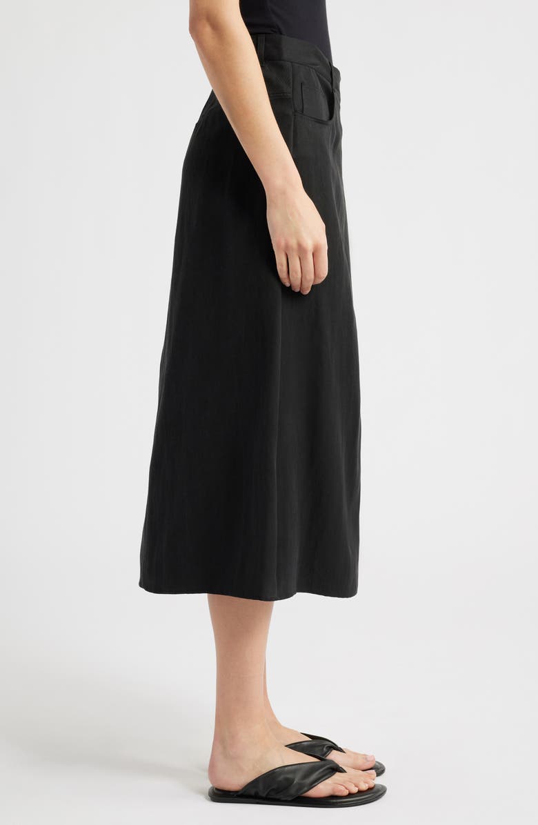 COS Wrap Front Midi Skirt, Alternate, color, 