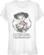 Toy Story 5 Junior's Toy Story 5 Cowgirl Baddie Badge Graphic T-Shirt