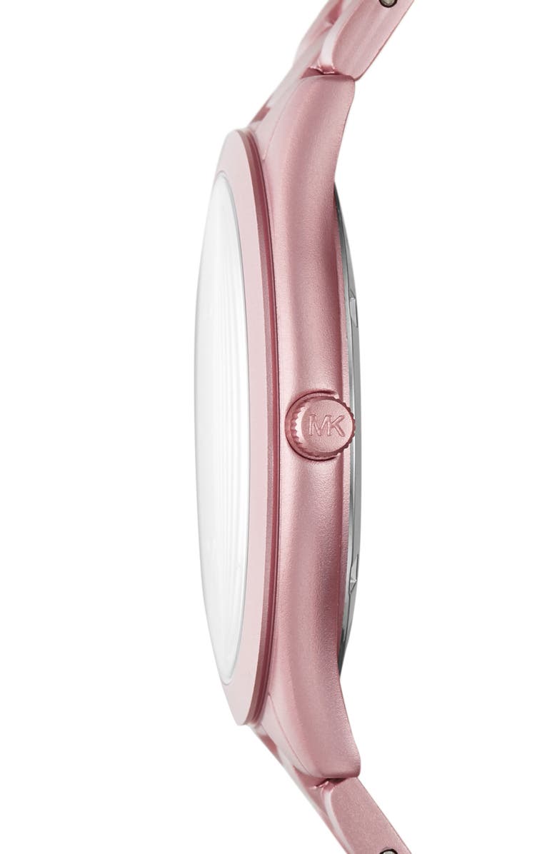 Michael Kors 'Slim Runway' Bracelet Watch, 42mm, Alternate, color,