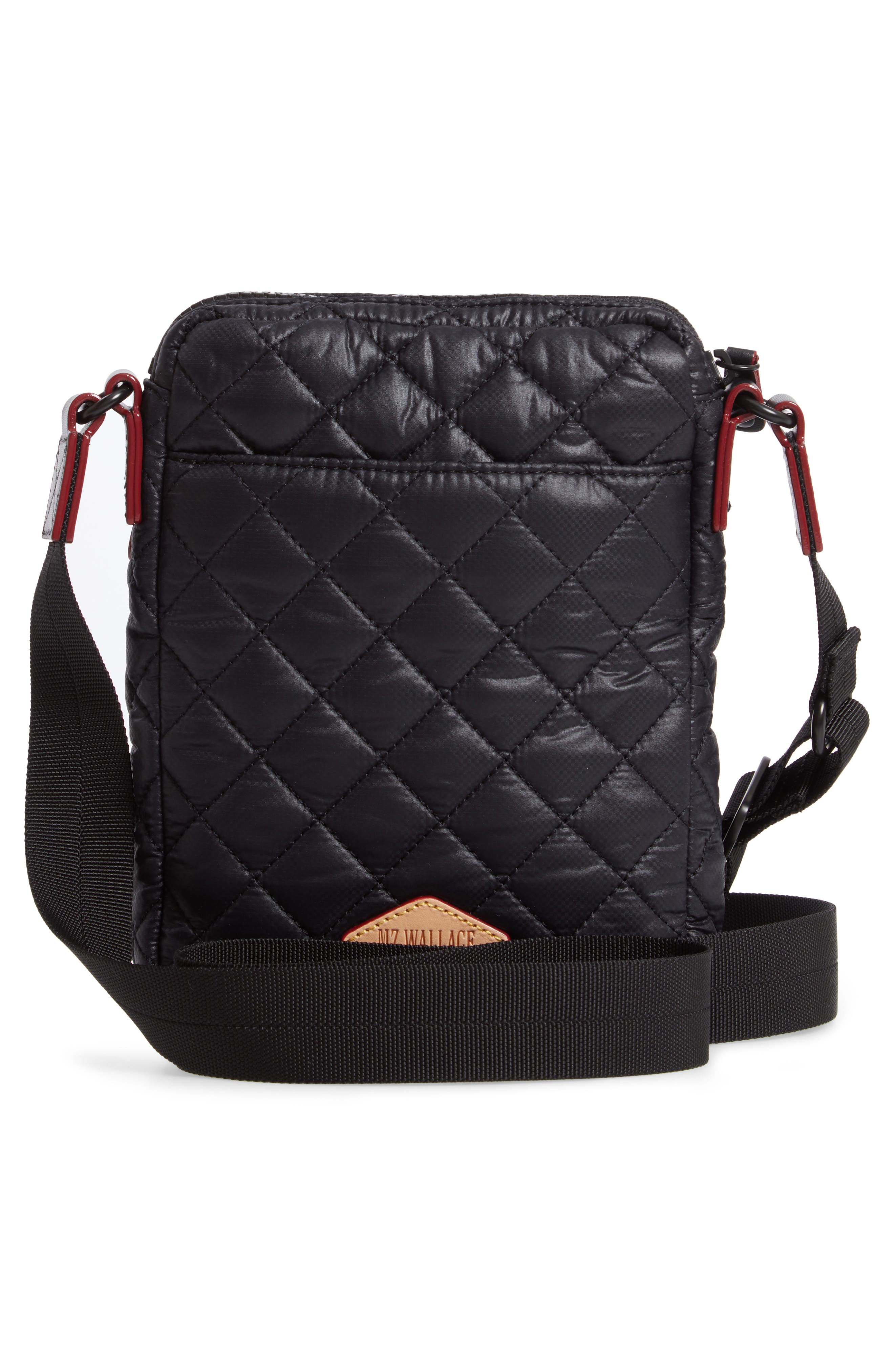 MZ Wallace Metro Crossbody Bag, Alternate, color, Black
