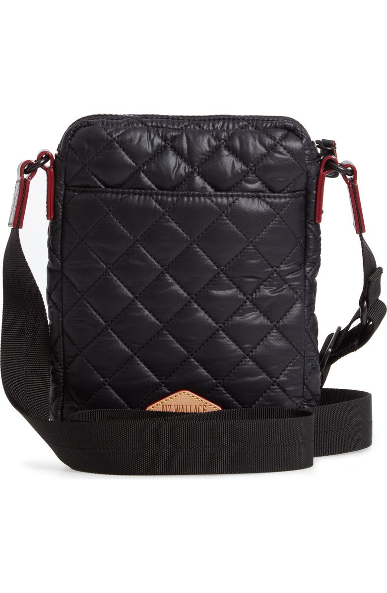 MZ Wallace Metro Crossbody Bag, Alternate, color, Black