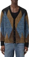 AllSaints Beam Geo Pattern Cardigan