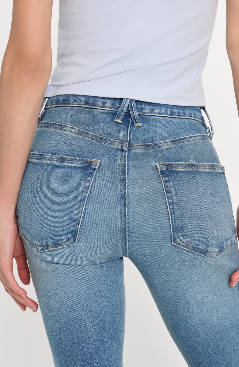 Good American Soft-Tech Good Legs Flare Jeans, Alternate, color, Indigo1211